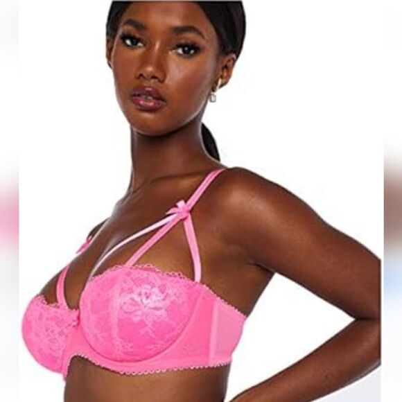 Savage x Fenty Living in the Clouds Iridescent Lace Bra Size 42DD - Picture 2 of 16